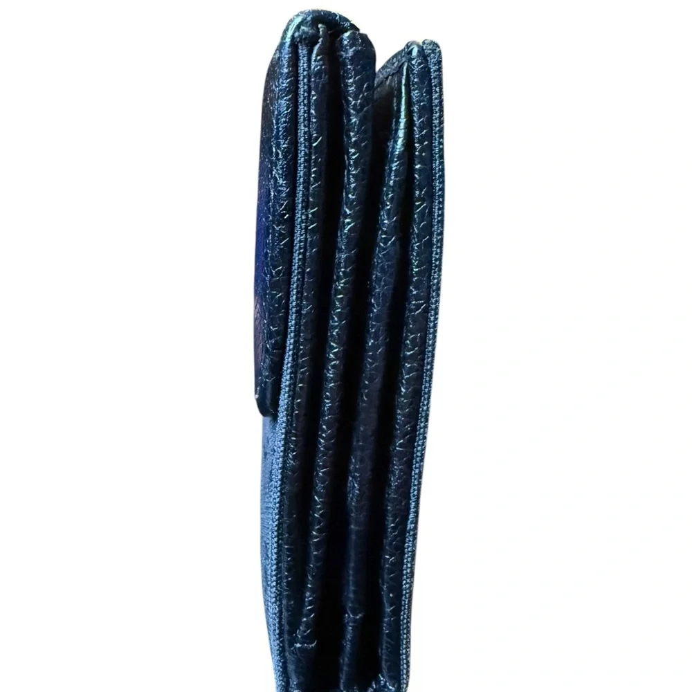 Bulgari Black Leather and Canvas Long Wallet - Picture 9 of 10